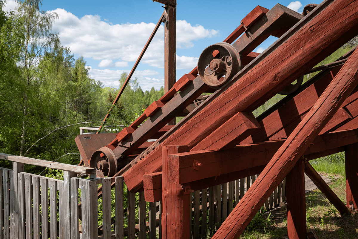 Följ järnets väg till gruvan